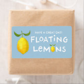 Versandmarke für schwimmende Lemonen (Insitu)