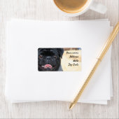 Versandmarken für Black Mops Adressaufkleber (Insitu)