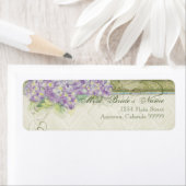 Versandmarken - Vintage Art Lilac Hydrangea (Insitu)