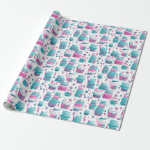 Versandpapier - Transgender-Pride-Katzen 1