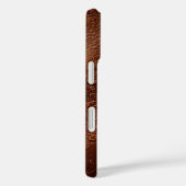 Versatile Brown Leather Look Travel Case-Mate iPhone Hülle (Rückseite / Rechts)