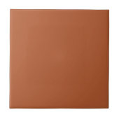 Versatile Burnt Orange Keramik Tile für Dekorative Fliese (Vorderseite)