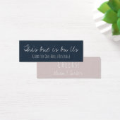 Versatile Drink Tickets in Navy Blue & Mauve (Schreibtisch)