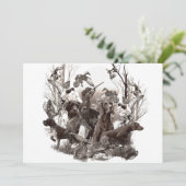 Versatile Jagdhunde Einladung (Stehend Vorderseite)
