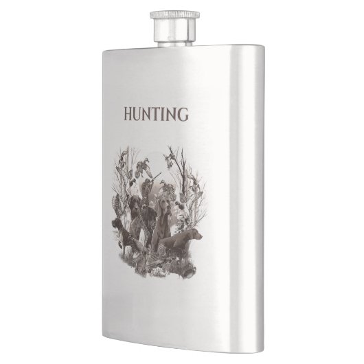 Versatile Jagdhunde Flachmann (Links)