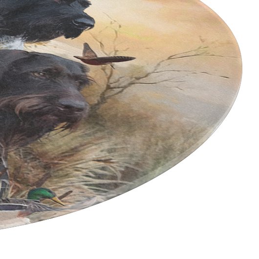 Versatile Jagdhunde Schneidebrett (Ecke)