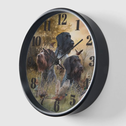 Versatile Jagdhunde Uhr (Winkel)