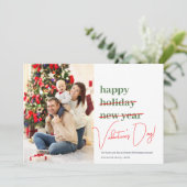 Versäumtes Weihnachten Valentinstag (Stehend Vorderseite)