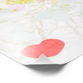 Verschachtelte Herzen Fotodruck (Ecke)