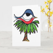 Verschachtelungs-Instinkt (Mini) Notecard Karte (Gelbe Blume)