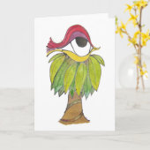 Verschachtelungs-Instinkt Notecard Karte (Gelbe Blume)