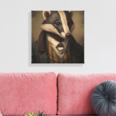 Verschalung in einem Anzug | Tierart | Tier in ein Leinwanddruck (Insitu (Wohnzimmer))