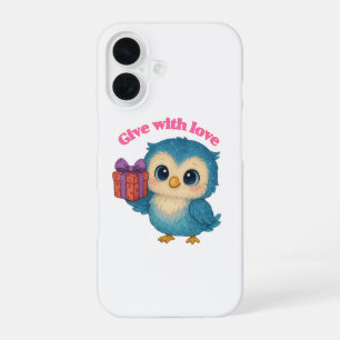 Verschenke mit Liebe – iPhone 16-Hülle mit herzlic 16 Hülle