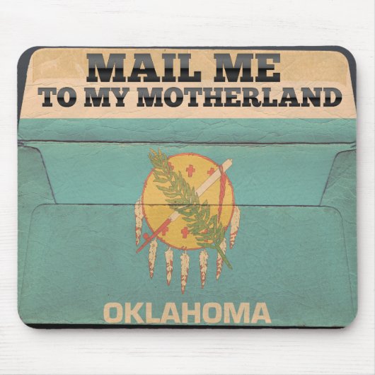 Verschicken Sie mich zu Oklahoma Mousepad (Vorne)