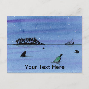 verschickt postkarte