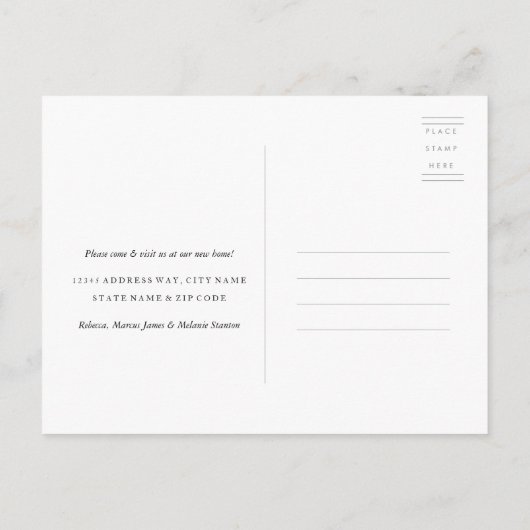 Verschieben der Ankündigung Irish Sessing Postcard (Rückseite)