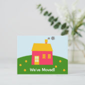 Verschieben der Ankündigung Postkarte (Stehend Vorderseite)