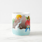 Verschieben für Gold Kaffeetasse (Mittel)