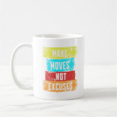 Verschieben, keine Ausreden Kaffeetasse (Links)