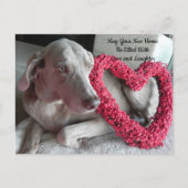 Verschieben neuer Zuhause-Glückwunsch Postkarte (Vorderseite)