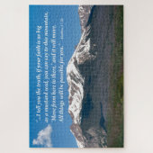 Verschieben Sie das Puzzle für den Berg. (Vertikal)