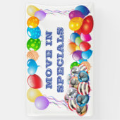 Verschieben Sie ein spezielles Vinyl Banner 3' x 5 (Vertikal)