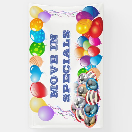 Verschieben Sie ein spezielles Vinyl Banner 3' x 5 (Vertikal)