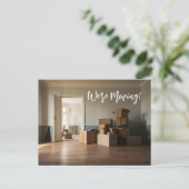 Verschieben von Announcement-Boxen in Zuhause Ankündigungspostkarte (Stehend Vorderseite)