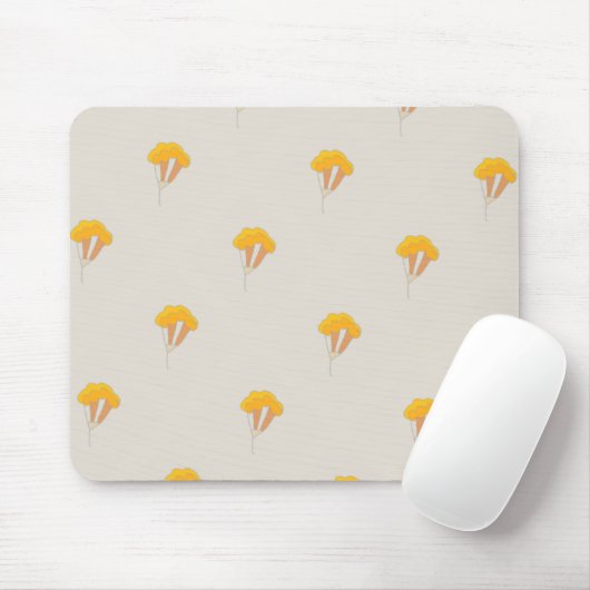 Verschieben von Blume Mousepad (Mit Mouse)