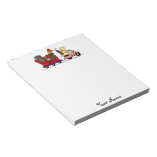 Verschieben von Labradoren Notizblock (angewinkelt)