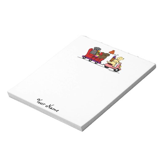 Verschieben von Labradoren Notizblock (Rotiert)