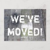 Verschieben von Postkarten | alte gebeutelte Holzp (Vorderseite)