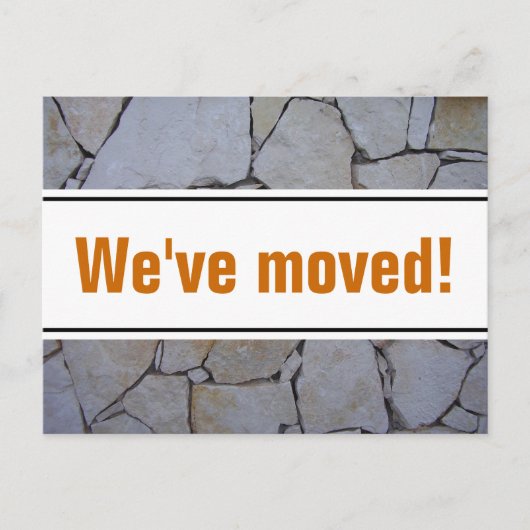 Verschieben von Postkarten mit Steinmauern (Vorderseite)