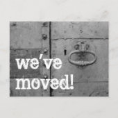 Verschieben von Postkarten mit Türknopf und Schlüs (Vorderseite)