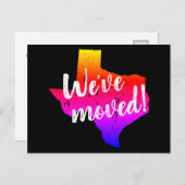 Verschieben von Postkarten mit Vintager Karte des (Vorne/Hinten)