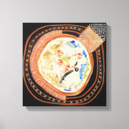 Verschieben von Räumen 2 Leinwand ummantelter Druc