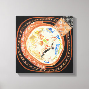 Verschieben von Räumen 2 Leinwand ummantelter Druc