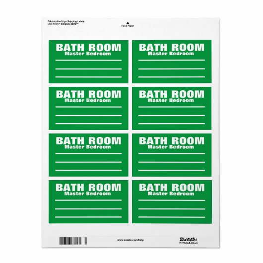 Verschieben von Verpackungen für das Organisieren (Vorne)