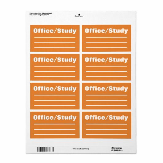 Verschieben von Verpackungs-Organisierungsetikette (Vorne)