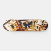 "Verschiebendes helles" Wanzen-Aquarell-Skateboard Skateboard (Horizontal)