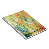 Verschiebenstimmungs-Notizbuch Notizblock (Rechte Seite)