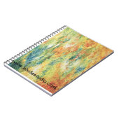 Verschiebenstimmungs-Notizbuch Notizblock (Linke Seite)