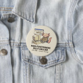 Verschiebungs-Trödler-Knopf - Lustiger Axolotl Button (Beispiel)