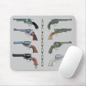 Verschieden. PISTOLEN Mousepad (Mit Mouse)