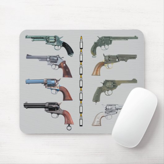 Verschieden. PISTOLEN Mousepad (Mit Mouse)