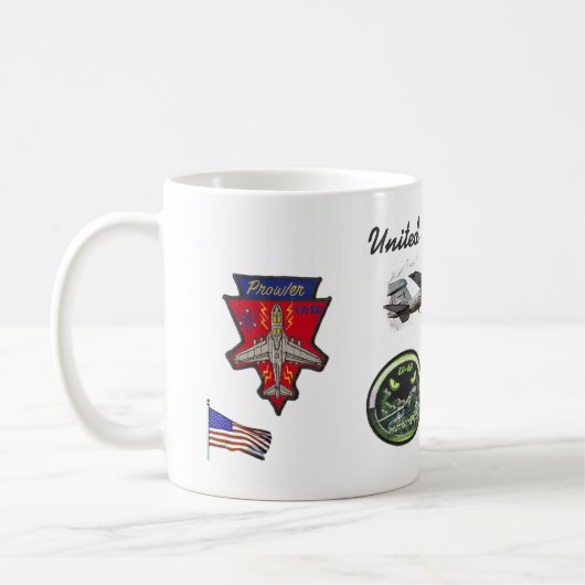 VERSCHIEDEN. PROWLER - EA-6B FLECKEN KAFFEETASSE (Links)