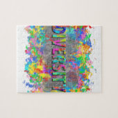 Verschiedenartigkeit Puzzle (Horizontal)