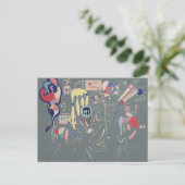 Verschiedene Aktionen, Kandinsky Postkarte (Stehend Vorderseite)