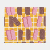 Verschiedene aromatisierte Wafer mit nahtlosem Hin Fleecedecke (Vorderseite (Horizontal))