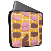 Verschiedene aromatisierte Wafer mit nahtlosem Hin Laptopschutzhülle (Vorne Rechts)